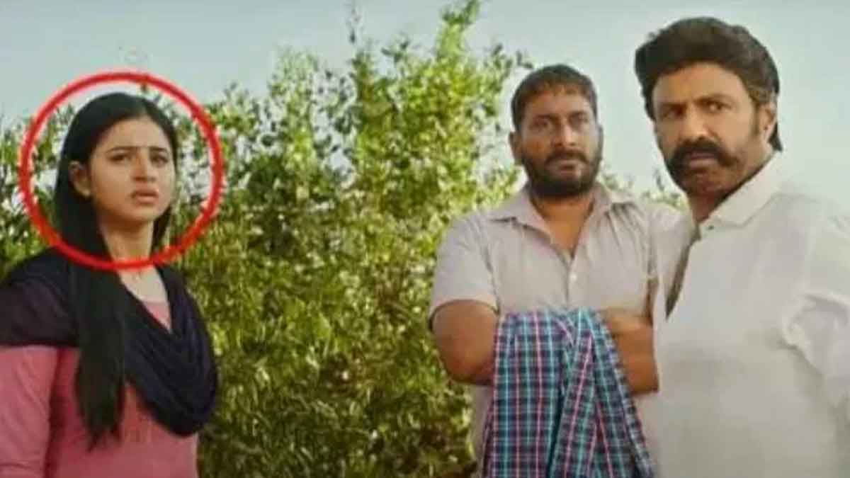 do you know about this actress Naveena Reddy in Akhanda Movie