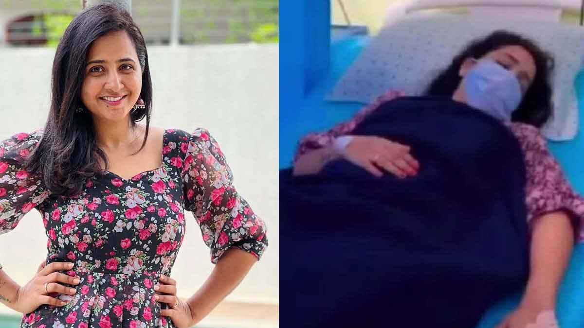 Anchor Lasya in hospital what happened 
