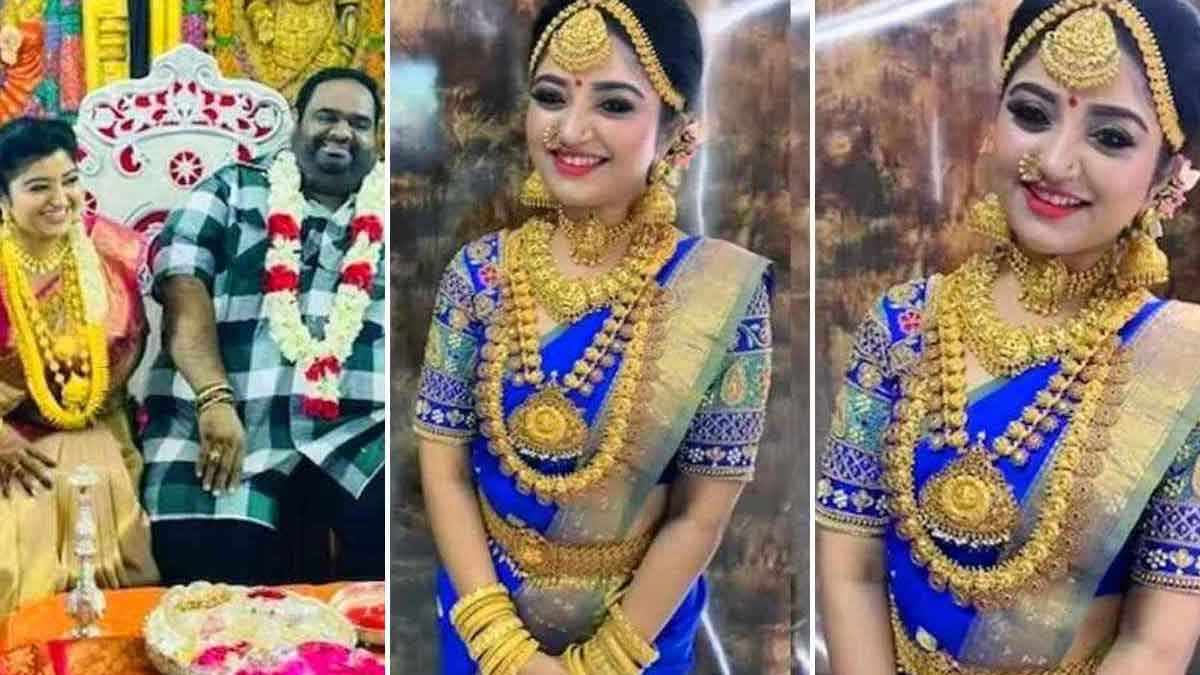 Mahalakshmi got 100 tulas of gold from ravinder 