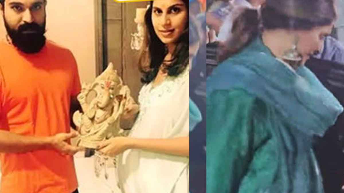 Upasana appeared with baby bump photo viral 