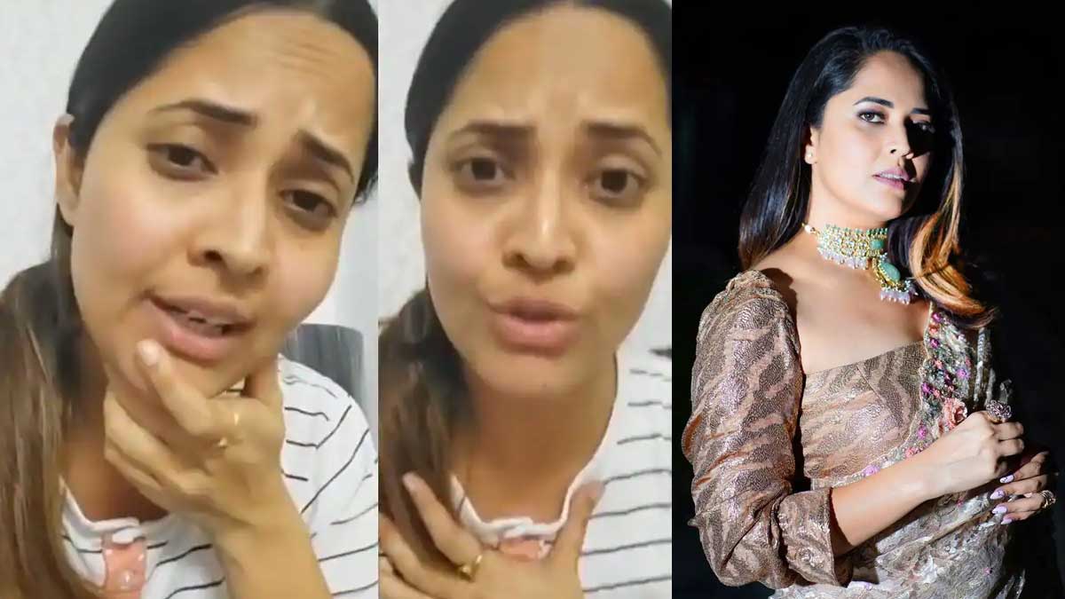 Anasuya told about her experience with airport staff 