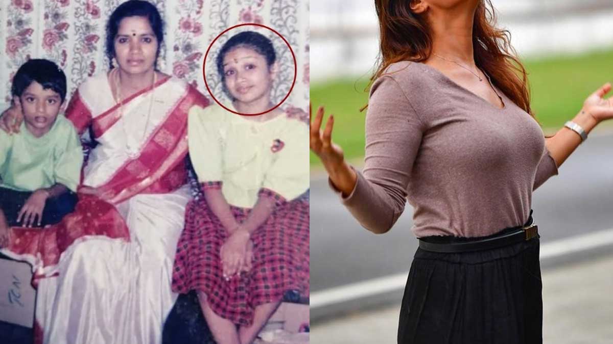 Viral Pic : క్యూట్ ఎక్స్ప్రెషన్ ఇచ్చిన ఈ చిన్నారి ఇప్పుడు హీరోయిన్ అనే విషయం మీకు తెలుసా..? Viral Pic nivetha pethuraj childhood photo