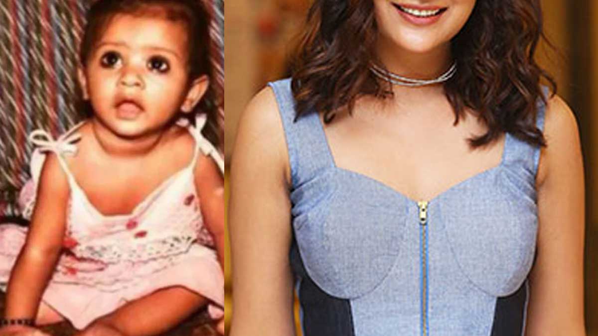 Actress : ఈ ఫొటోలో ఉన్న ఈ చిన్నారి ఓ క్రేజీ హీరోయిన్.. ఎవరో తెలుసా..? Actress payal rajput childhood photo viral
