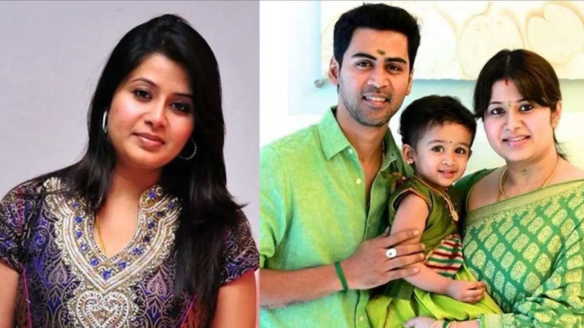 Sangeetha Krish husband belongs to movie industry 