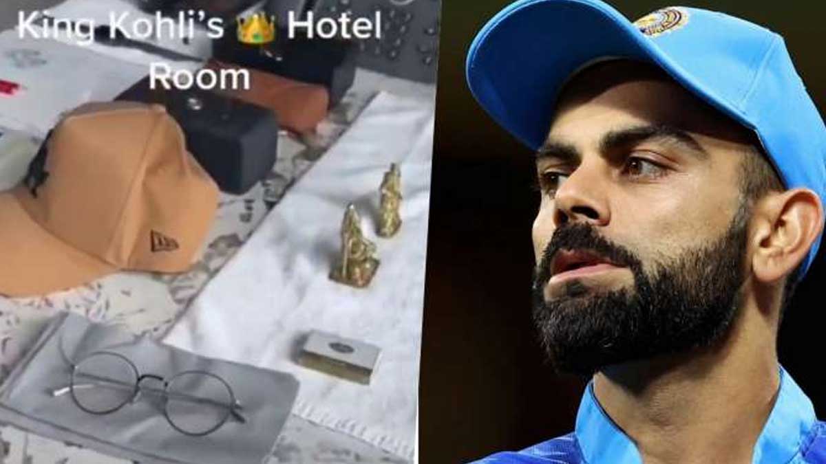 unknown person breached kohli room and made video