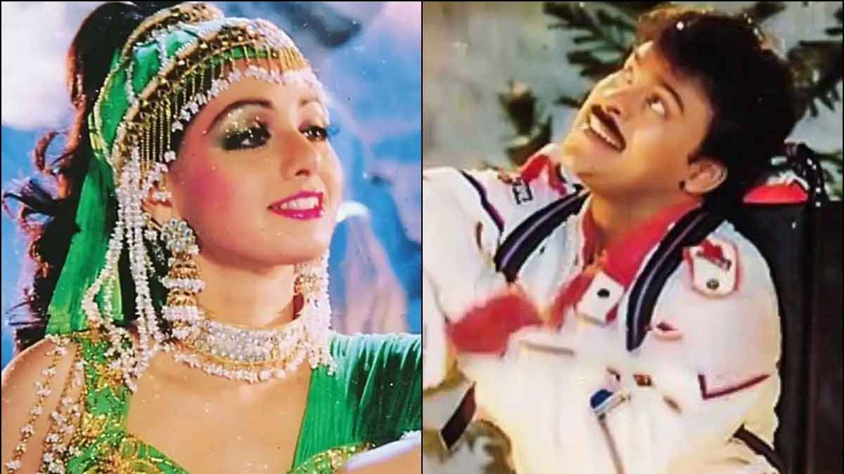 Chiranjeevi Sri Devi vajrala donga movie stopped why 