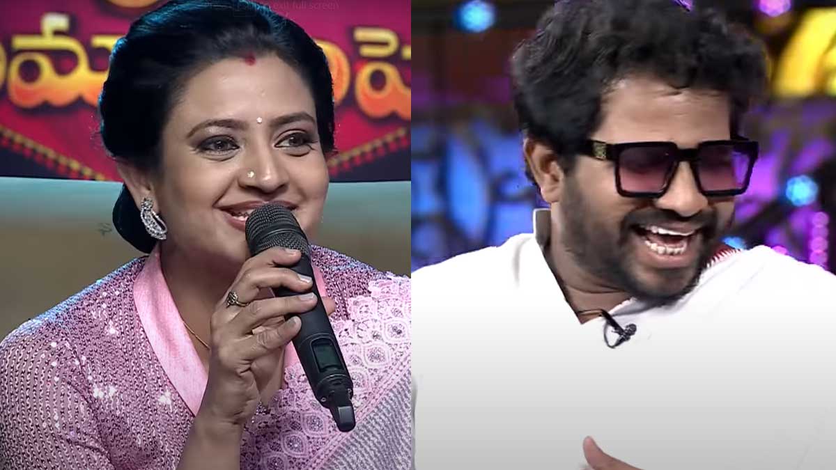 indraja comments on hyper aadi video viral 