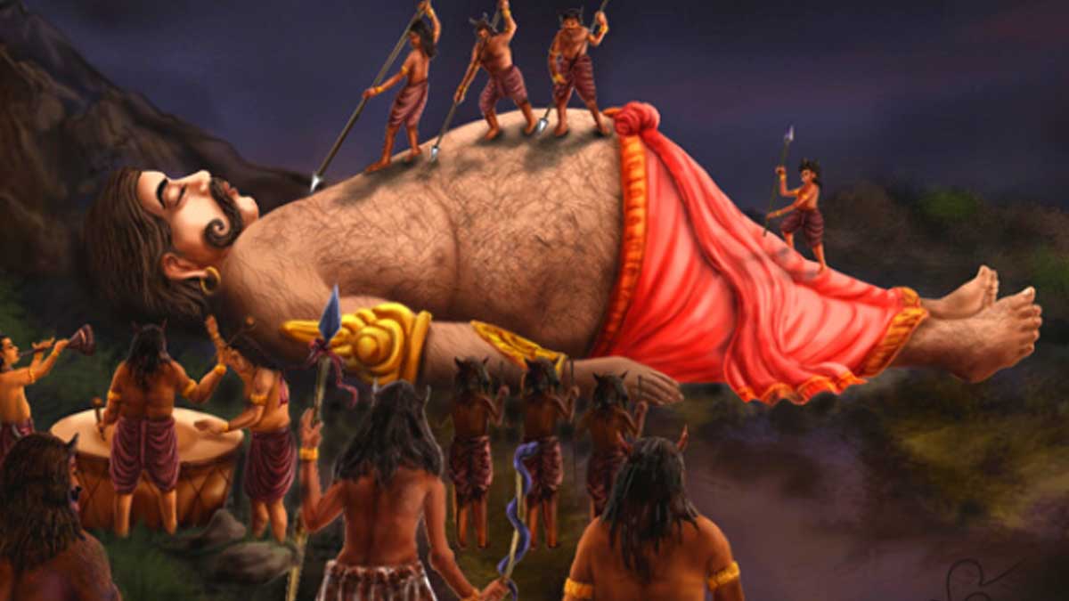do you know why kumbhkaran sleeps for 6 months 