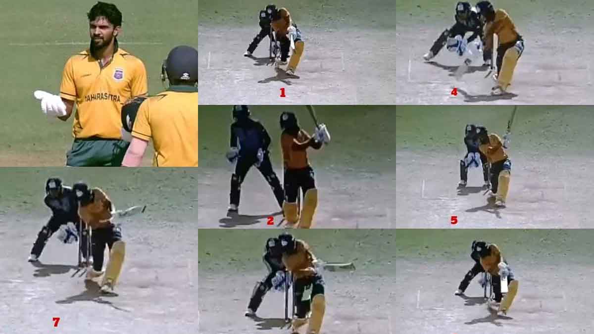 Ruturaj Gaikwad 7 Sixes Video : వామ్మో.. ఇది మామూలు బాదడం కాదు.. ఒకే ఓవర్లో 7 సిక్సులు కొట్టాడుగా.. వీడియో.. Ruturaj Gaikwad 7 Sixes Video viral on social media