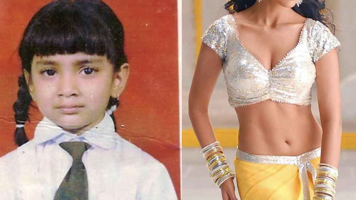 Viral Photo : స్కూల్ డ్రెస్ లో ఉన్న ఈ పాప ఒక స్టార్ హీరోయిన్, కుర్రాళ్లకు డ్రీమ్ గర్ల్.. ఎవరో గుర్తుపట్టారా..? Viral Photo of shriya saran childhood