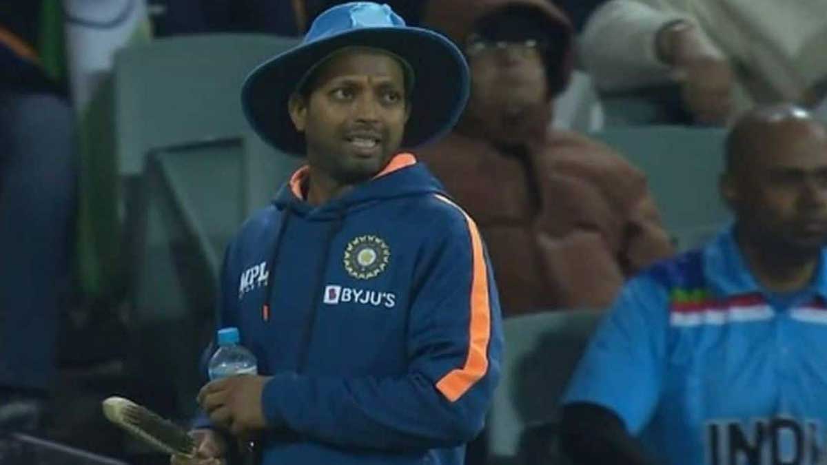 sidearm thrower raghu viral after india and bangladesh match 