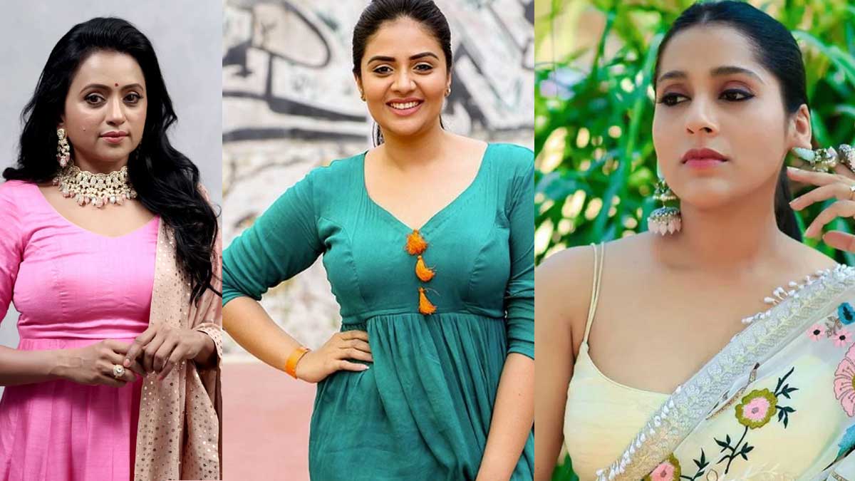 anchors suma and sreemukhi and rashmi gautam increased remuneration 