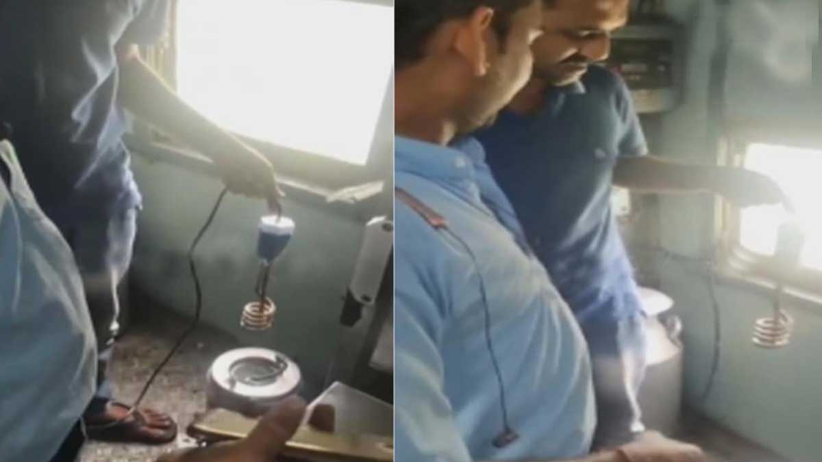 seller heating tea in train viral video you wont drink it 