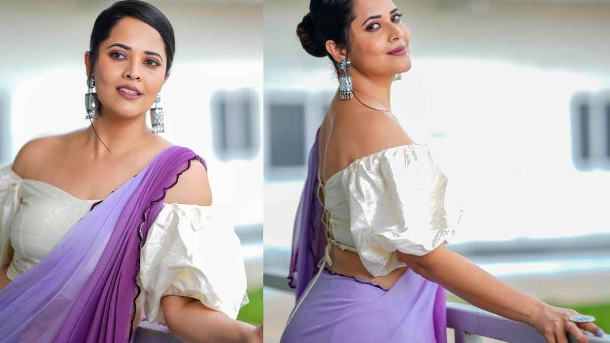 Anasuya : విజయ్ దేవరకొండని విమర్శించిన అనసూయ.. కన్నడ హీరోపై ప్రశంసలా..? Anasuya comments on kantara hero rishabh shetty viral