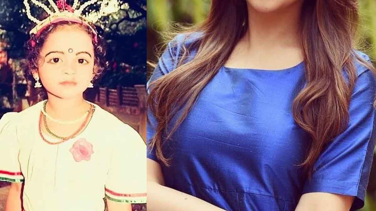 Viral Pic : ఫొటోలో కనిపిస్తున్న చిన్నారి ఇప్పుడు ఫేమస్ హీరోయిన్.. గుర్తు పట్టారా..! Viral Pic have you identified bhavana in this photo