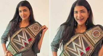 Manchu Lakshmi : ఒరిజినల్ డబ్ల్యూడబ్ల్యూఈ బెల్ట్ ధరించి అంద‌రికీ షాక్ ఇచ్చిన మంచు ల‌క్ష్మీ.. ఇంత‌కీ అస‌లు సంగ‌తేంటి..?