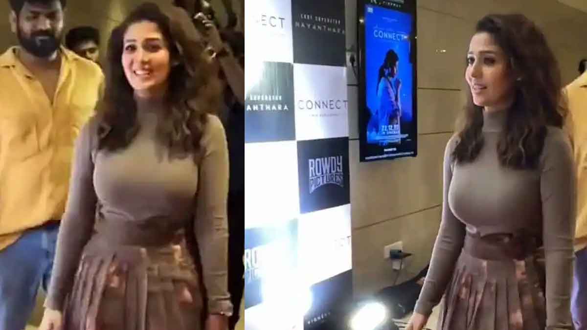 Nayanthara : నయనతార దుస్తులపై అసభ్య కామెంట్లు.. ఆగ్రహం వ్యక్తం చేసిన చిన్మయి.. Nayanthara latest dress photos viral chinmayi angry on netizen