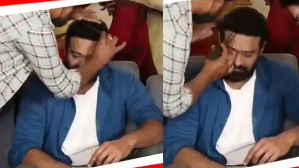 Prabhas : ప్రభాస్ది విగ్గా.. ఆయన జట్టు గురించి బయటపడ్డ అసలు సీక్రెట్..! Prabhas hair style photo viral