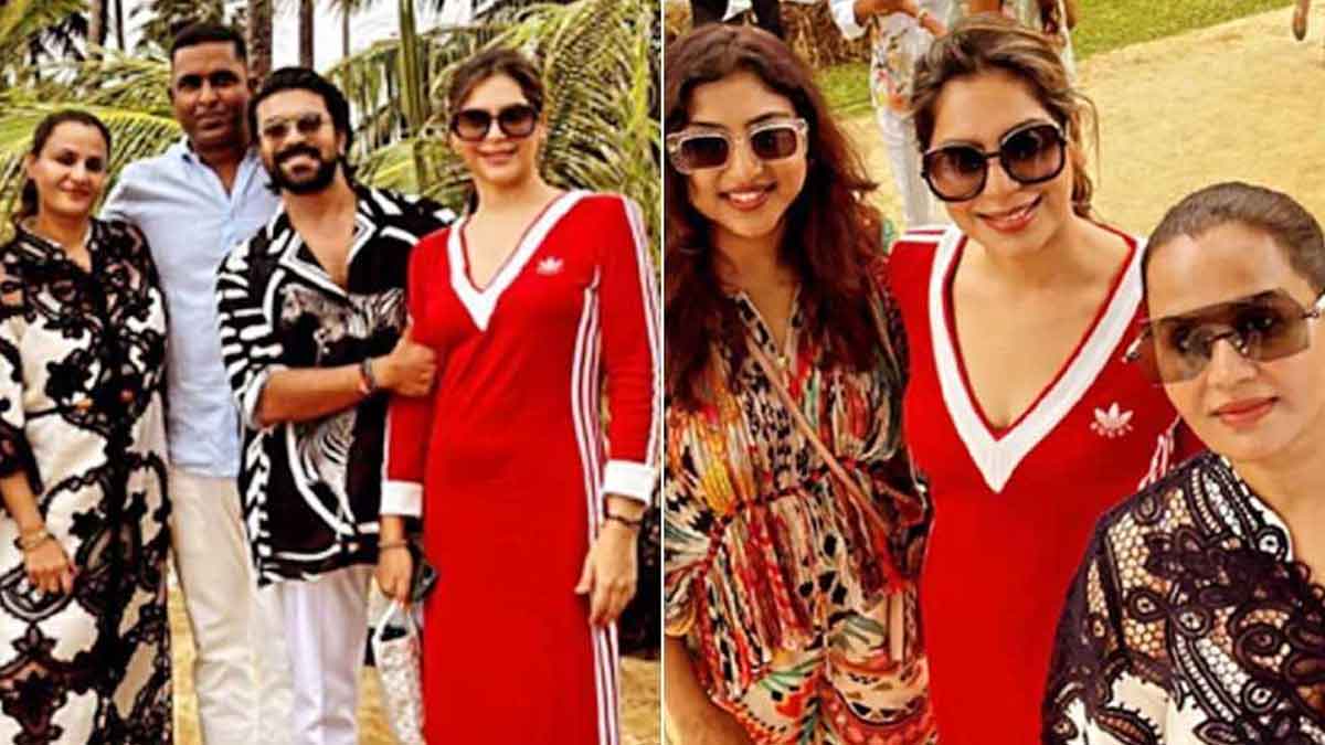 Upasana appeared with baby bump photos viral 