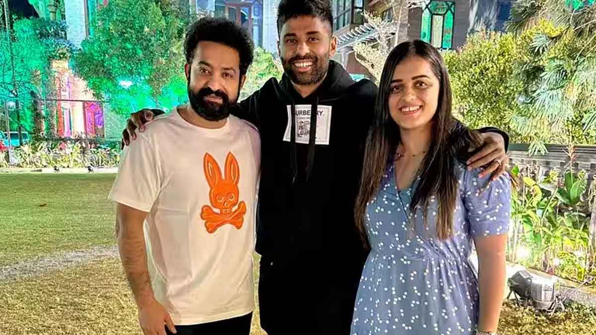 surya kumar yadav met jr ntr photo viral 