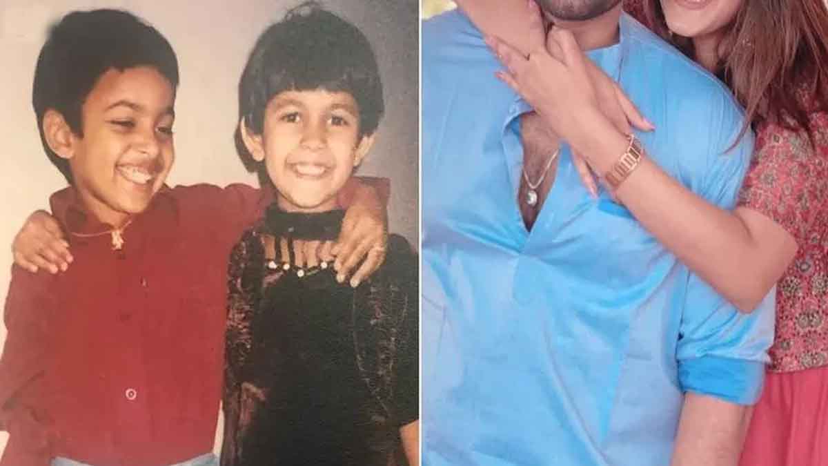 vaishnav tej and niharika childhood photo viral 