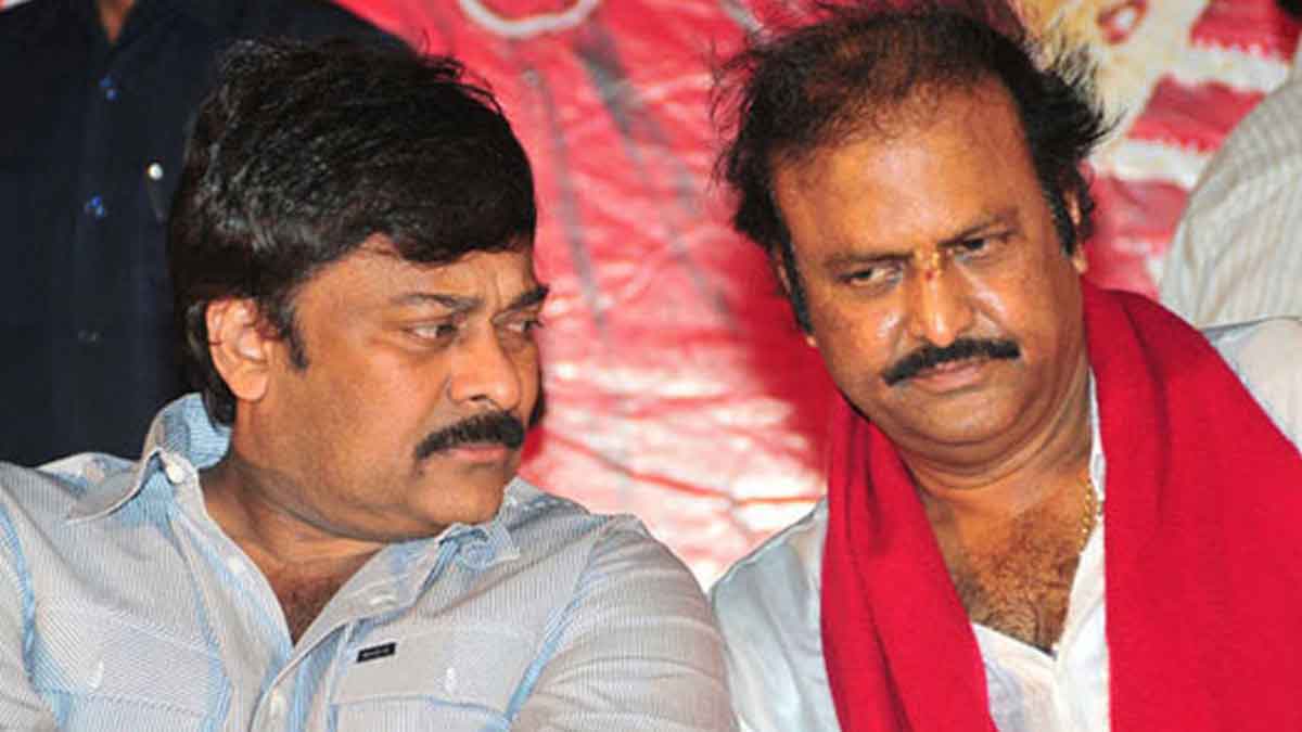 chiranjeevi movie flopped because of mohan babu know what it is 