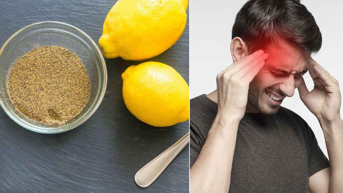 Headache Remedy : ఎంతటి తీవ్రమైన తలనొప్పి అయినా సరే.. ఇలా చేస్తే.. 2 నిమిషాల్లో తగ్గిపోతుంది..! Headache Remedy with lemon and pepper how to take it