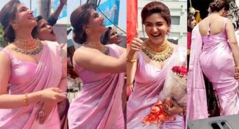 Honey Rose : షాపింగ్ మాల్ ఓపెనింగ్‌లో పింక్ క‌ల‌ర్ శారీలో మెరిసిన హ‌నీరోజ్.. ఏమి అందంరా బాబూ అంటున్న నెటిజ‌న్లు..