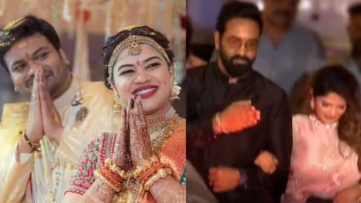 Manchu Manoj : మనోజ్ రెండో పెళ్లి విష్ణుకు ఇష్టం లేదా.. అలా చేశాడేంటి.. కన్నీళ్లు పెట్టుకున్న కొత్త జంట.. Manchu Manoj and mounika cried for manchu vishnu behavior