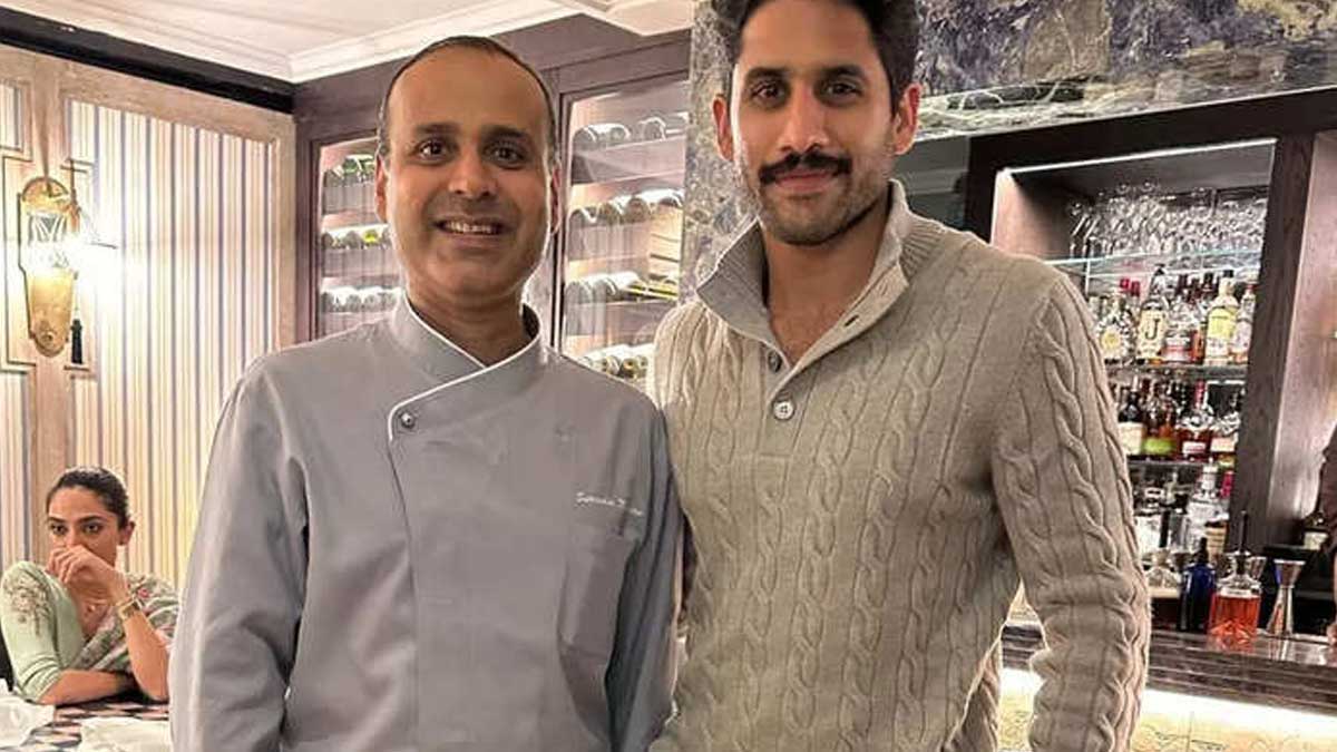 Naga Chaitanya and sobita dhulipala seen in london photo viral 