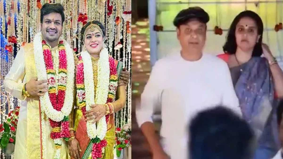 Naresh And Pavitra Lokesh : మనోజ్ పెళ్లిలో తెగ సందడి చేసిన నరేష్ - పవిత్ర.. చక్కర్లు కొడుతున్న ఫొటో.. Naresh And Pavitra Lokesh came to manchu manoj marriage