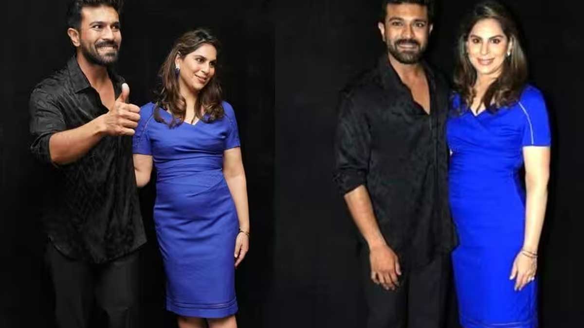 Upasana baby bump clearly seen in latest photos 