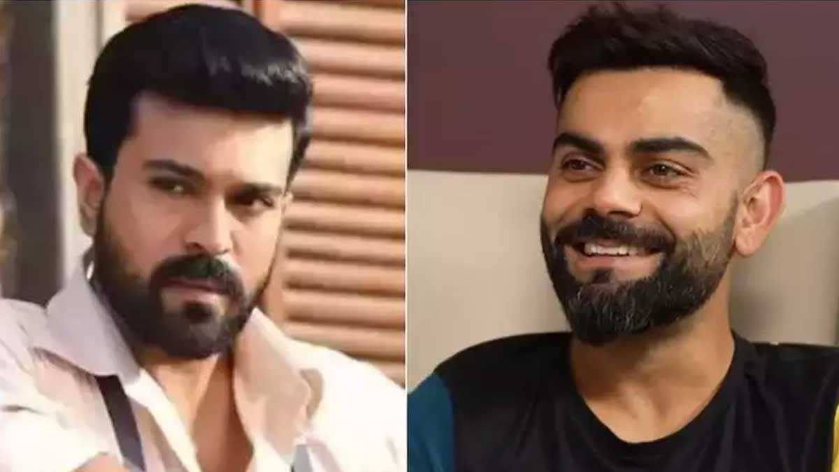Ram Charan said he likes virat kohli and will act in his biopic 