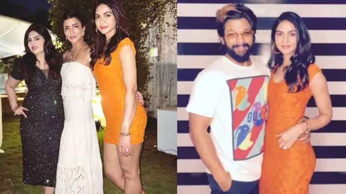 Allu Sneha Reddy : రోజు రోజుకి బట్టల సైజు తగ్గిస్తున్న స్నేహా రెడ్డి.. మండిపడుతున్న బన్నీ ఫ్యాన్స్.. Allu Sneha Reddy latest dress photos allu arjun fans angry