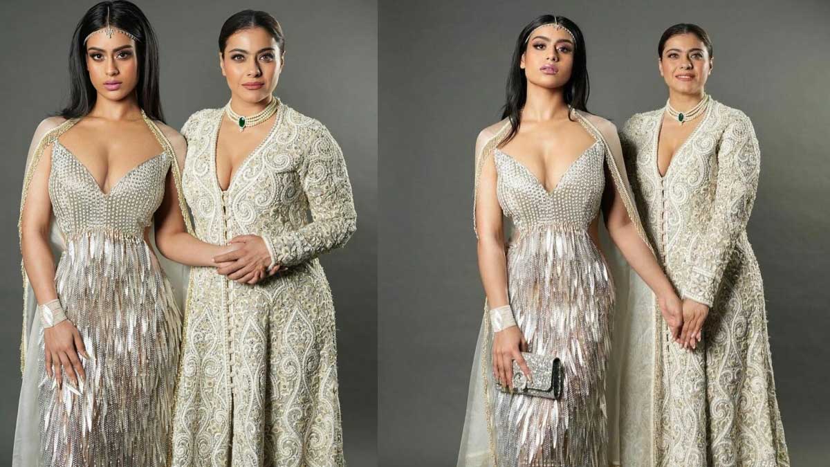Nysa Devgan latest photos with kajol viral on social media 