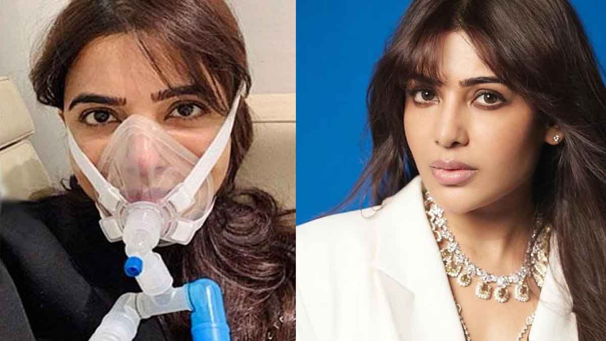 Samantha appeared with oxygen mask what happened to her 