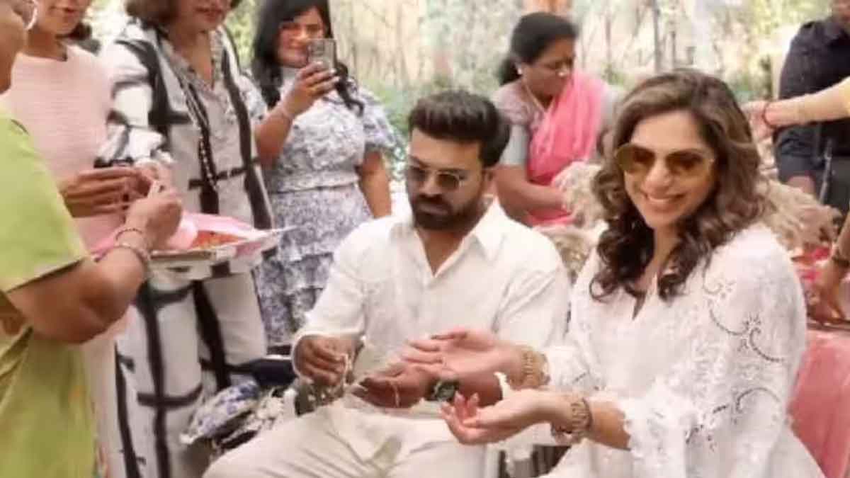 Upasana : ఉపాసనకి ఘనంగా సీమంతం జరిపిన చిరు.. డెలివరీ డేట్ ఎప్పుడంటే..? Upasana baby shower held in grand way