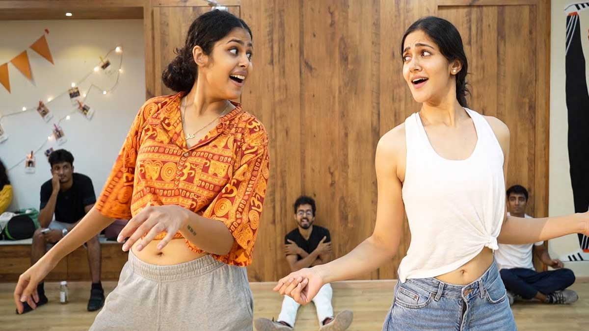 Faria Abdulla dance video viral with simran choudary 