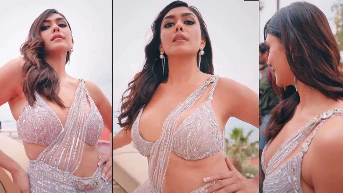 Mrunal Thakur latest photoshoot from cannes viral 
