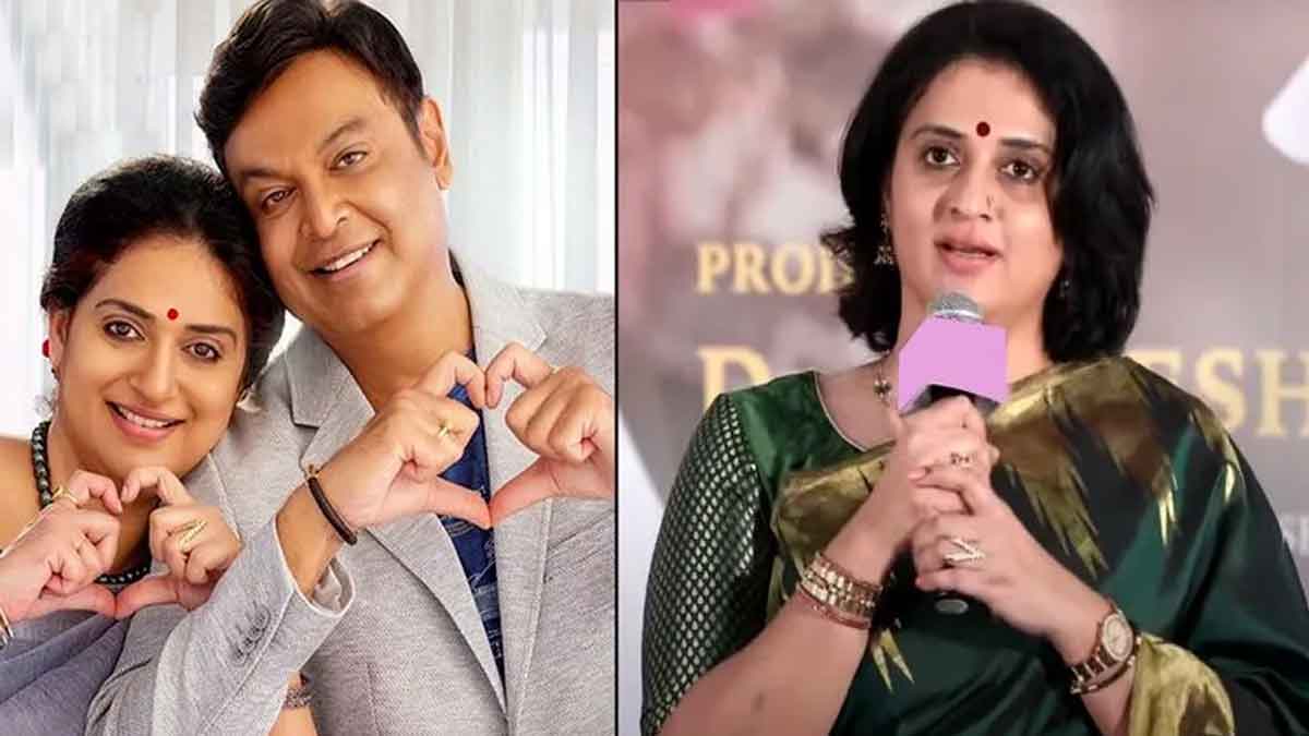 Pavitra Lokesh : మా జంటని కృష్ణ, విజయ నిర్మల ఆశీర్వదిస్తారు.. పవిత్రా లోకేష్.. Pavitra Lokesh comments on her and naresh relationship