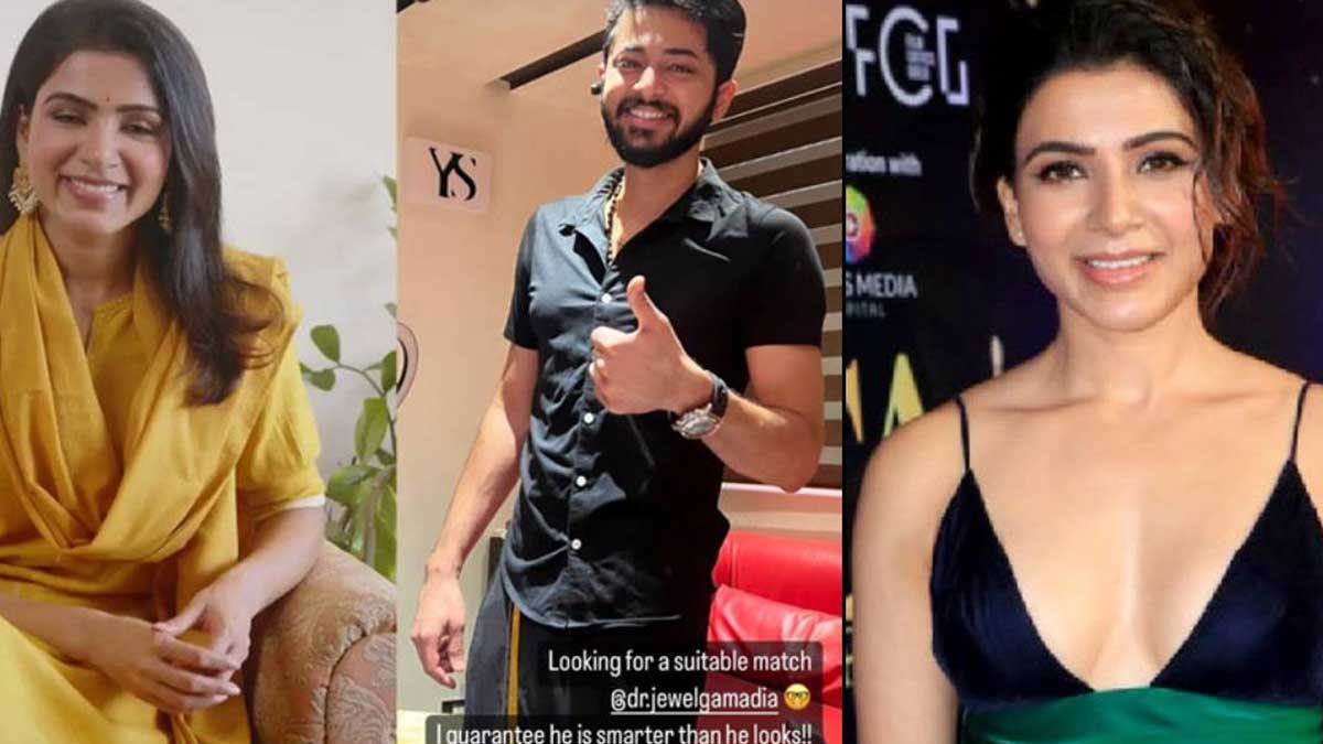 Samantha sensational post on partner 
