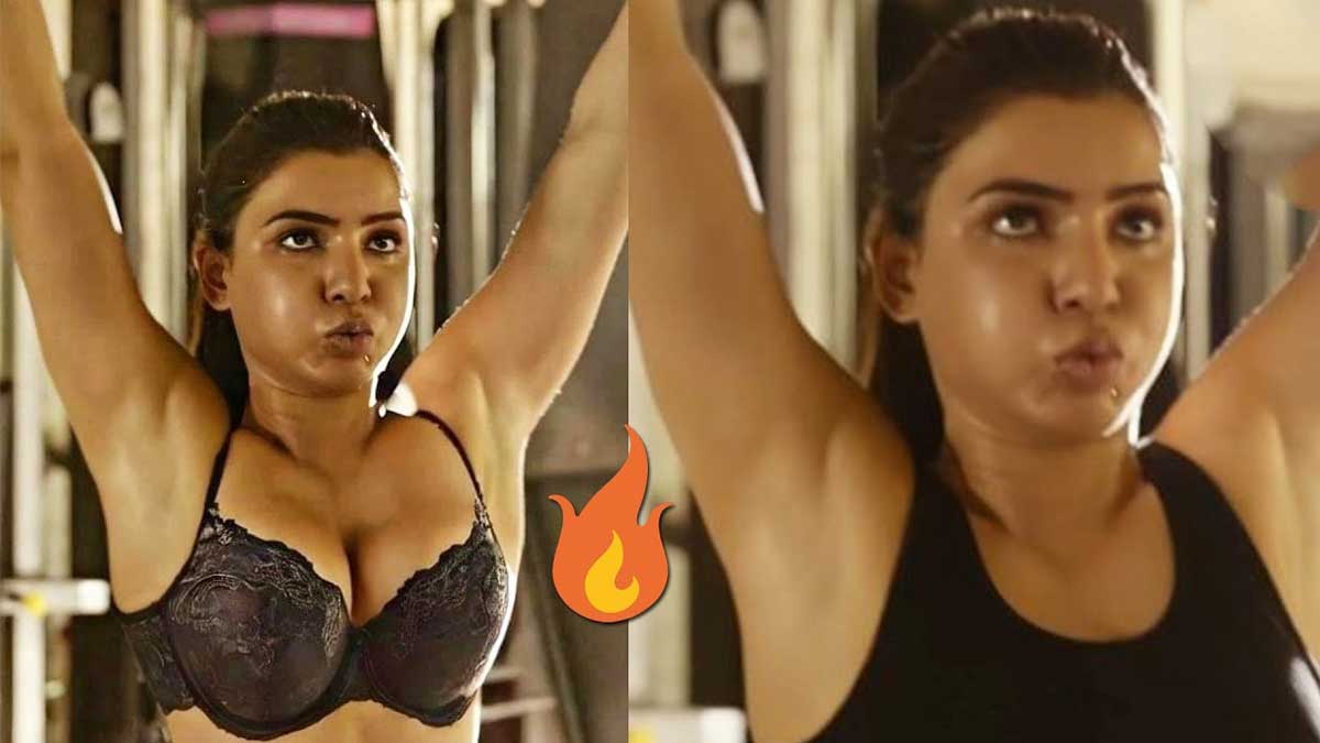 Samantha In Gym : జిమ్లో సమంత కష్టాలు చూశారా.. చెమటలు కార్చేస్తుంది.. వీడియో..! Samantha In Gym workout video viral