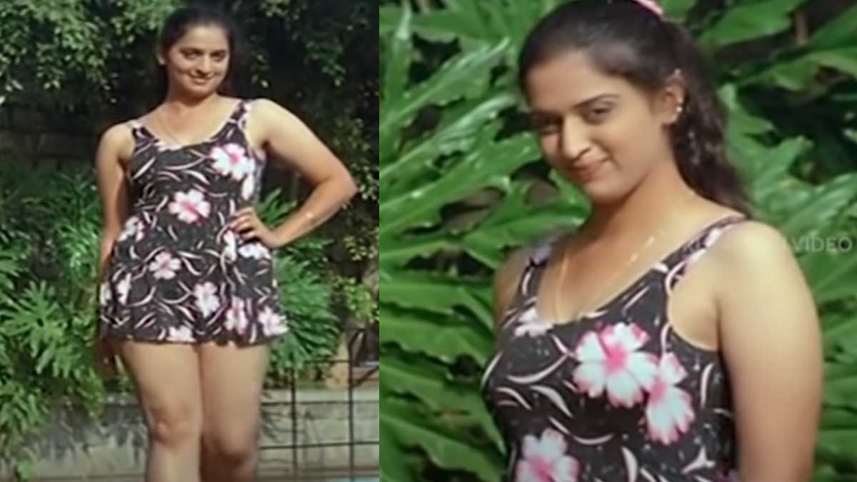 Pavitra Lokesh : పవిత్ర లోకేష్ని బికినీలో ఎప్పుడైనా చూశారా.. వామ్మో.. చూస్తే తట్టుకోలేరు.. వీడియో..! Pavitra Lokesh old movie video trending online