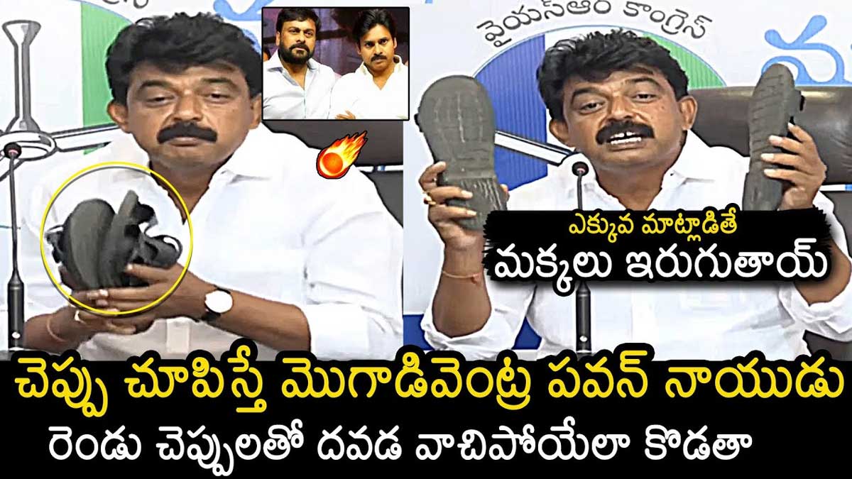 Perni Nani : రెండు చెప్పులు చూపించి పవన్ కళ్యాణ్కి వార్నింగ్ ఇచ్చిన పేర్నినాని.. హీటెక్కిన రాజకీయం.! Perni Nani comments on pawan kalyan viral