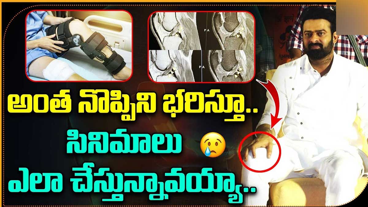 Prabhas : ప్రభాస్ అంత నొప్పిని భరిస్తున్నాడా.. అభిమానుల కోసమే ఇదంతా.. Prabhas suffering from pain but fans request