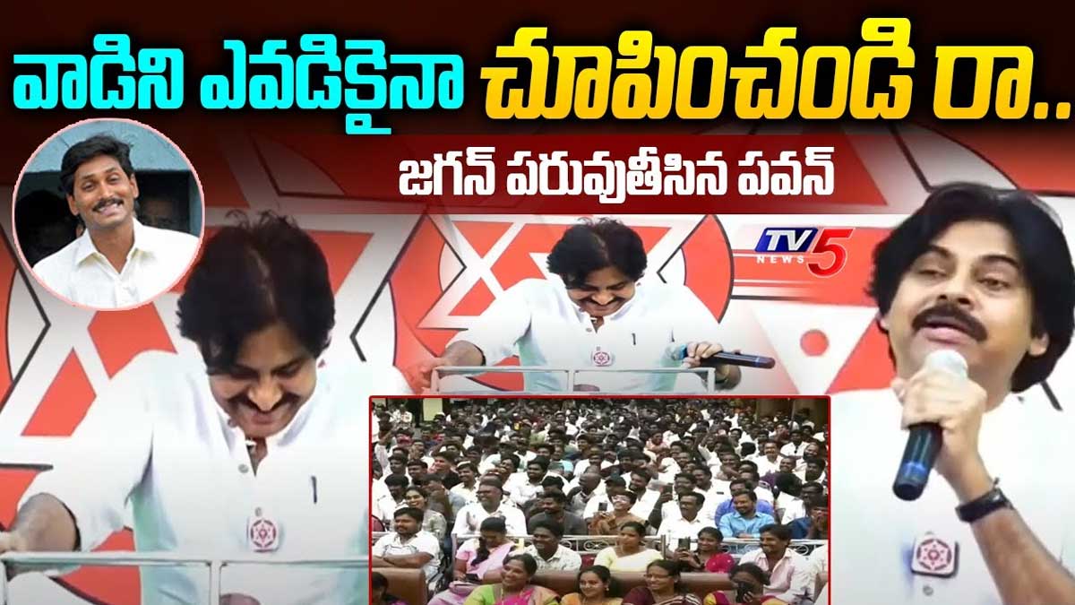 Pawan Kalyan satirical comments on cm ys jagan 