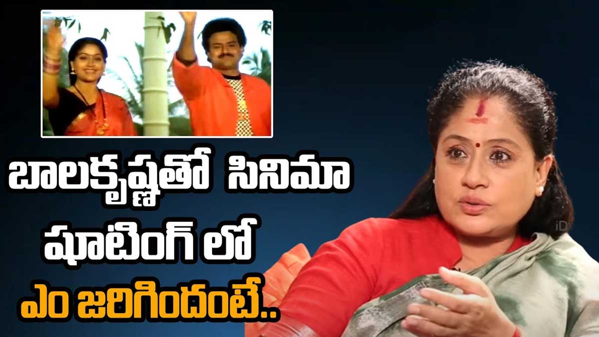 Vijaya Shanti : బాలకృష్ణతో షూటింగ్ సమయంలో అలా జరిగిందా.. విజయశాంతి షాకింగ్ కామెంట్స్.. Vijaya Shanti told about incident with balakrishna