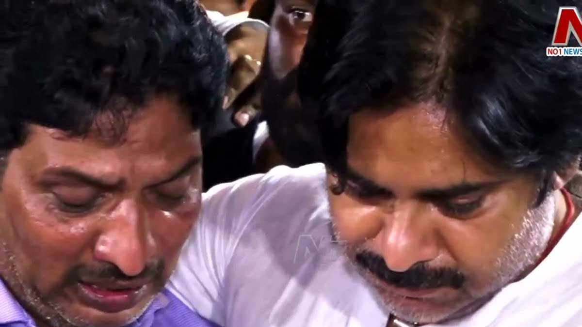 Gaddar Son : గద్దర్ కుమారుడిని కౌగిలించుకొని కన్నీరు పెట్టిన పవన్ కళ్యాణ్ Gaddar Son cried with pawan kalyan
