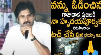 Pawan Kalyan : ఓడించిన గాజువాక ప్ర‌జ‌ల‌కి న‌మ‌స్కారాలు.. హార్ట్ ట‌చింగ్ స్పీచ్ ఇచ్చిన ప‌వ‌న్..