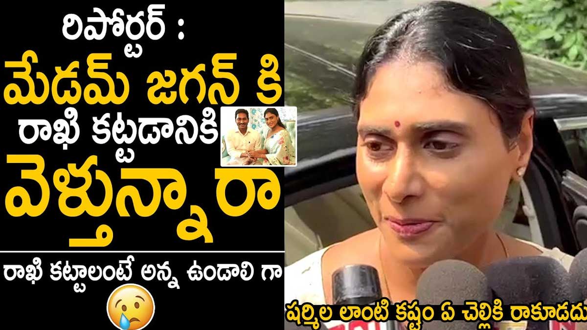 YS Sharmila reply on rakhi to jagan 